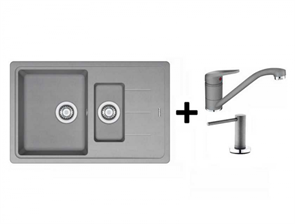 Кухонная мойка Franke Bfg 651-78 вент-авт серый (114.0280.897) 114.0280.897