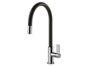 Смеситель для мойки Franke Ambient Evo 115.0373.950 хром/чёрный 115.0373.950