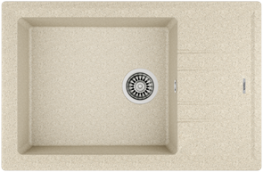 Гранитная мойка Teka STONE 60 S-TG 1B 1D Песочный Бежевый 115330030