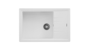 Гранитная мойка Teka STONE 60 S-TG 1B 1D Белый Арктик 115330033