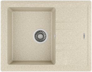 Teka STONE 45 S-TG 1B 1D, мойка, гранит, песочный бежевый 115330044