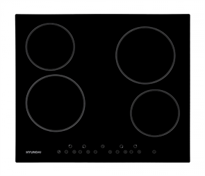 Встраиваемая электрическая варочная панель Hyundai HHE 6450 BG 1199549