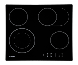 Встраиваемая электрическая варочная панель Hyundai HHE 6670 BG 1199563