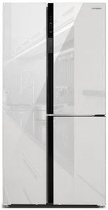 Холодильник Hyundai CS6073FV белое стекло 1455462