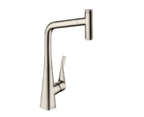 Смеситель Hansgrohe Metris Select 14884800 для кухни, сталь 14884800