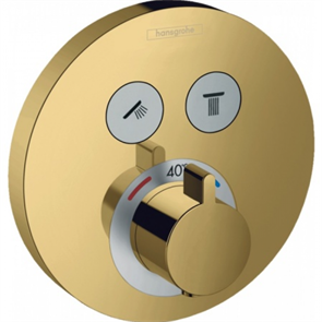 Термостат Hansgrohe ShowerSelect S 15743990, золото 15743990