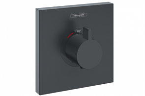 Смеситель Hansgrohe ShowerSelect 15760670 Highflow для душа, термостатический, черный матовый 15760670