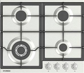 Встраиваемая газовая варочная панель Hyundai HHG 6436 IX 1598814