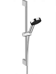 Душевой гарнитур Hansgrohe Pulsify 24161000 Select S, EcoSmart, лейка Relaxation 3 режима, хром, диск графит 24161000