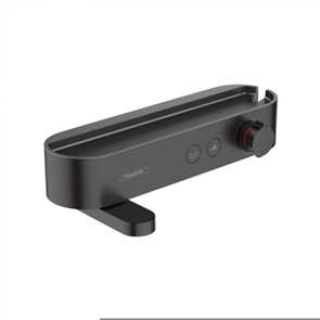 Смеситель Hansgrohe ShowerTablet Select, 24340670, для ванны и душа с изливом, термостатический, черный матовый 24340670