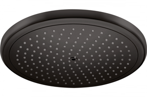 Верхний душ Hansgrohe Croma 26220670 280 Air, 28 х 28 см, 1 режим струи, без держателя, черный матовый 26220670
