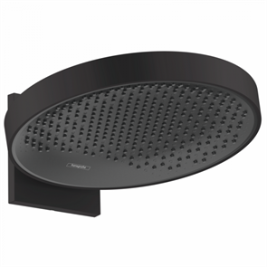 Верхний душ Hansgrohe Rainfinity 26230670, 36 х 36 см, 1 режим струи, с держателем, чёрный матовый 26230670