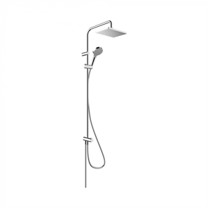 Душевой гарнитур Hansgrohe Vernis Shape Shape Showerpipe 230 1jet Reno, корпус хром, лицевая часть хром 26282000, 2 режима струи 26282000