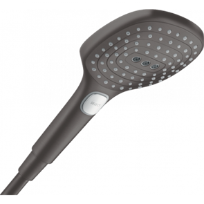 Ручной душ Hansgrohe Raindance Select E120 3jet 26520340, 12 см, 3 режима лейки черный хром 26520340