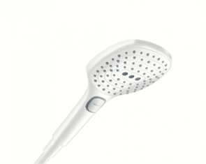 Ручной душ Hansgrohe Raindance Select E120 3jet 26520700, 12 см, 3 режима лейки белый матовый 26520700