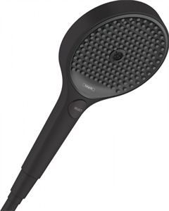 Ручной душ Hansgrohe Rainfinity 130 26865670, EcoSmart 3 типа струи, чёрный матовый 26865670