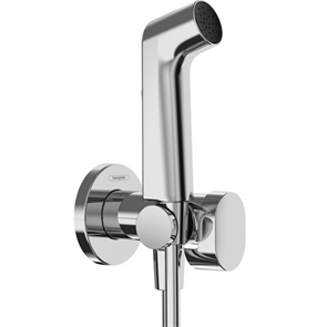 Гигиенический душ Hansgrohe Bidette S 1jet со смесителем, хром, 29232000 29232000