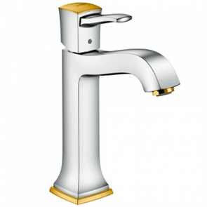 Смеситель Hansgrohe Metropol Classic 31302090 для раковины, хром/золото 31302090