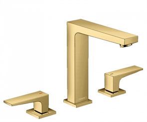 Смеситель Hansgrohe Metropol 32515990 для раковины 160, золото 32515990