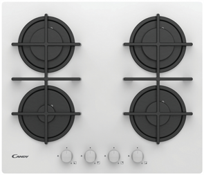 Встраиваемая газовая варочная панель Candy CVG6WW 33802747