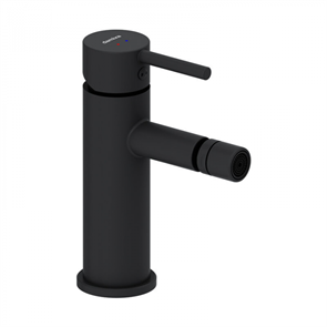 Смеситель для биде Damixa Scandinavian Pure 360240300, с донным клапаном, черный матовый 360240300