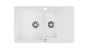 Кухонная мойка Teka Clivo 60 B-TQ (40148024) белый мраморный 40148024