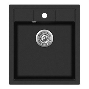 Кухонная мойка 46 см Teka Easy Estela 45 S-TQ 1B черный металлик 40148070