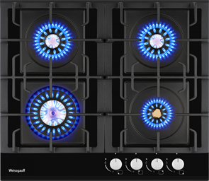 Газовая варочная панель Weissgauff HGG 6445 BL Volcano Burner 432360