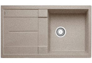 Blanco Metra 5S, мойка, гранит, серый беж с клапаном-автоматом 517348