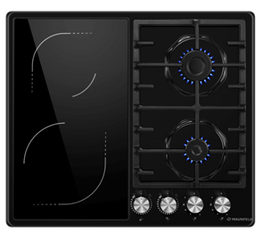 Встраиваемая комбинированная варочная панель Maunfeld EEHG.642VC.3CB/KG ка-00013635