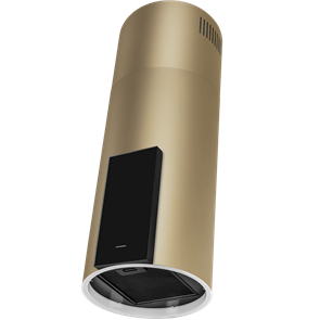 Вытяжка островная цилиндрическая Maunfeld ALBA 39 Isla Gold ка-00027130