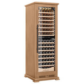 Отдельностоящий винный шкаф Meyvel MV163PRO-KBT2 (Натуральный бук) 980235