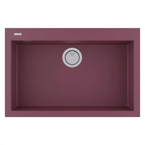 Мойка гранитная Paulmark DECORATION 76, мойка, гранит, merlot pm937650-me