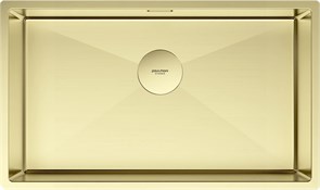 Мойка из нержавеющей стали Paulmark NEXT 74 UNI, мойка, нержавеющая сталь, светлое золото pm217444-lg