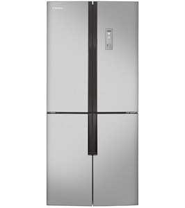 Трехкамерный холодильник отдельностоящий Hansa FY418.3DFXC серебристый 1171250