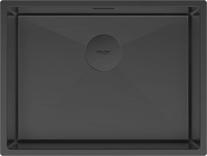 Мойка из нержавеющей стали Paulmark NEXT 58 UNI, мойка, нержавеющая сталь, матовый черный pm215844-mbn