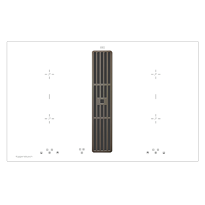 Варочная панель с вытяжкой Kuppersbusch KMI 8500.0 WR Black Chrome kmi 8500.0 wr black chrome