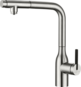 Paulmark VIPER, смеситель, брашированная сталь vi213105-bs