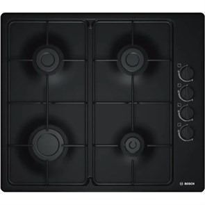 Варочная панель газовая Bosch PBP6C6K80Q, черный pbp6c6k80q