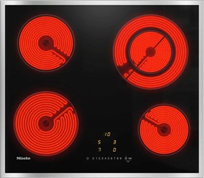 Варочная панель электрическая Miele KM 6520 FR, черный km 6520 fr