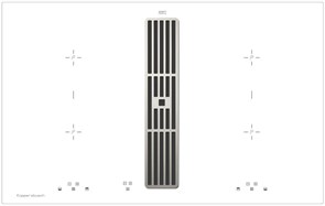 Варочная панель с вытяжкой Kuppersbusch KMI 8500.0 WR Stainless Steel kmi 8500.0 wr stainless steel