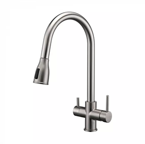 Paulmark LANGE, смеситель, брашированная сталь la214212-bs