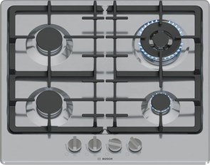 Варочная панель газовая Bosch PGH6B5K90R, нержавеющая сталь pgh6b5k90r