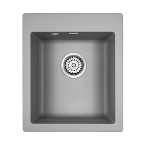 Мойка гранитная Paulmark KANTE 40, мойка, гранит, серый pm104249-gr