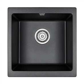 Мойка гранитная Paulmark GERA 50, мойка, гранит, черный pm104546-bl