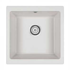 Мойка гранитная Paulmark GERA 50, мойка, гранит, белый pm104546-wh