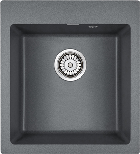 Мойка гранитная Paulmark KANTE 45, мойка, гранит, графит pm104651-dg
