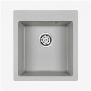 Мойка гранитная Paulmark KANTE 45, мойка, гранит, серый pm104651-gr