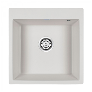 Мойка гранитная Paulmark KANTE 50, мойка, гранит, белый pm105152-wh