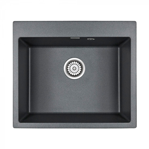 Мойка гранитная Paulmark KANTE 60, мойка, гранит, графит pm106052-dg